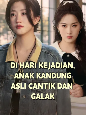 DI HARI KEJADIAN, ANAK KANDUNG ASLI CANTIK DAN GALAK